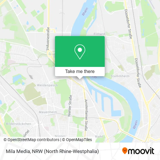 Карта Mila Media