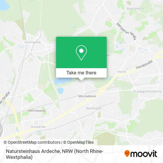 Карта Natursteinhaus Ardeche