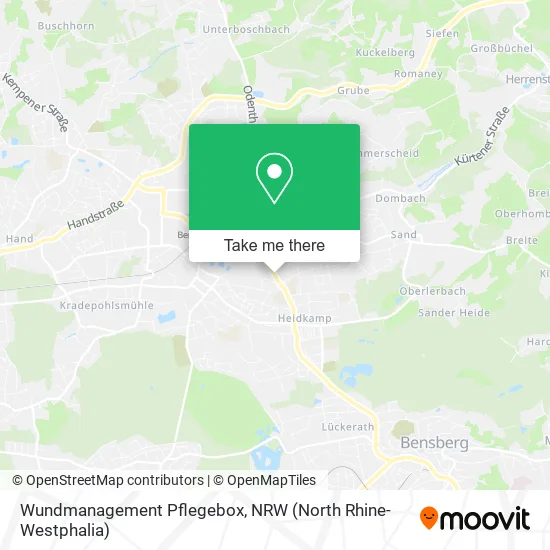 Карта Wundmanagement Pflegebox