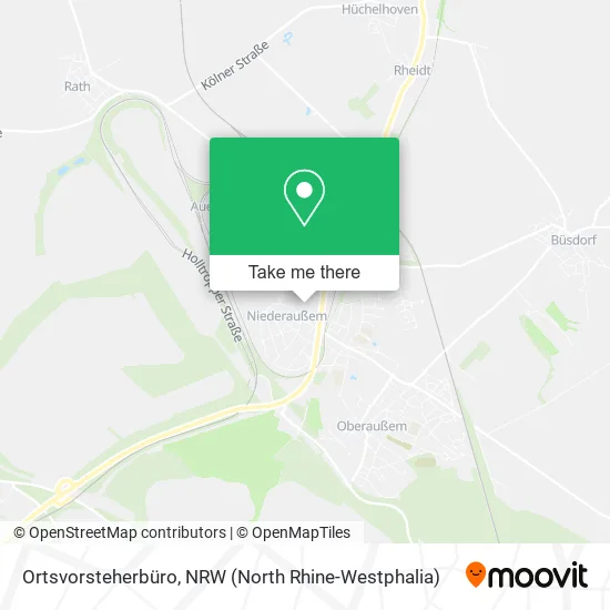 Карта Ortsvorsteherbüro