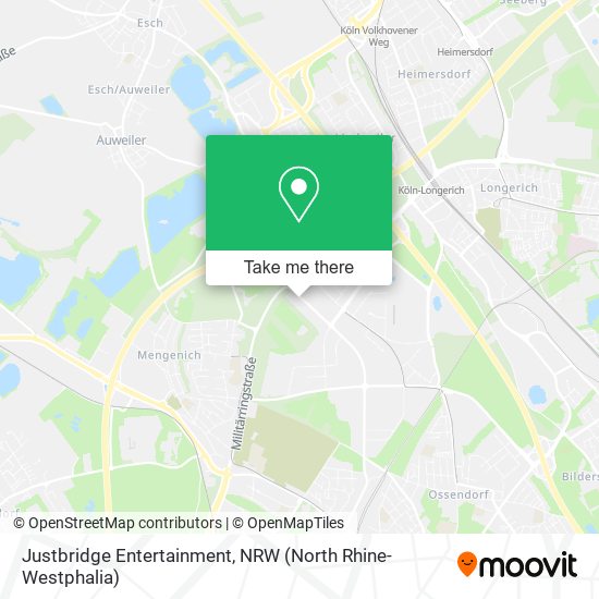 Justbridge Entertainment map