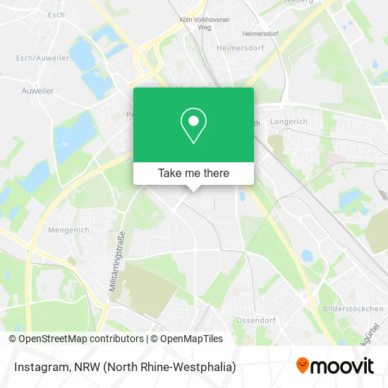 Карта Instagram