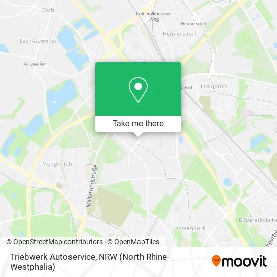 Карта Triebwerk Autoservice