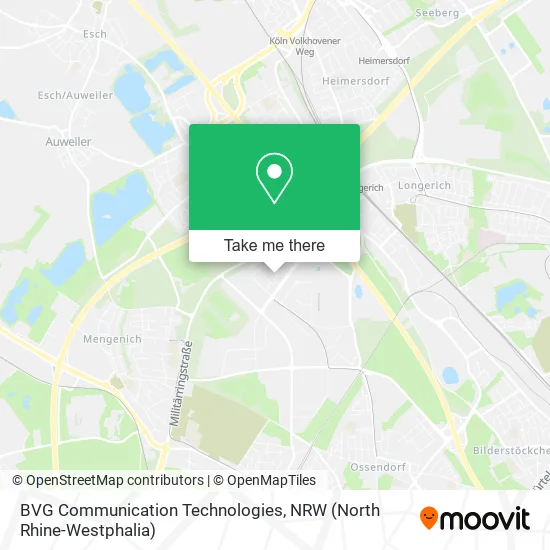 Карта BVG Communication Technologies