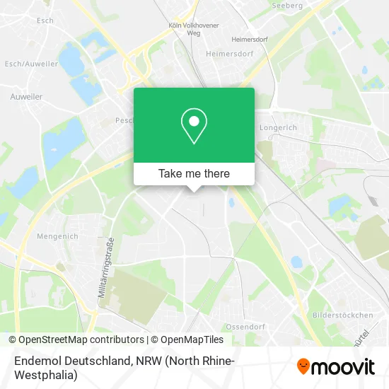 Карта Endemol Deutschland