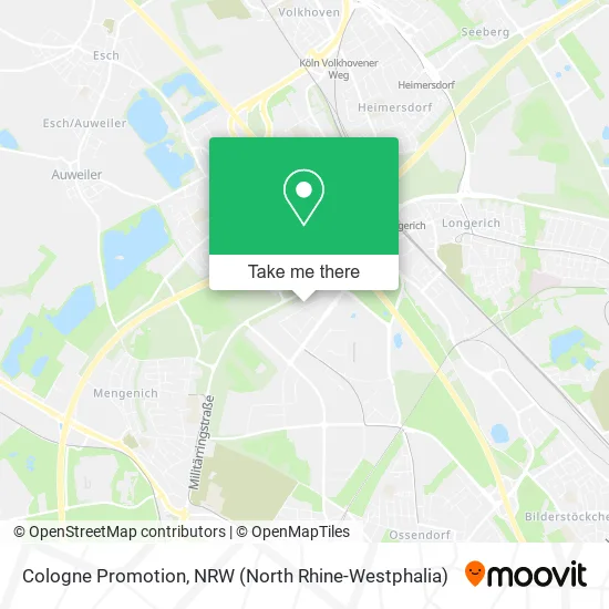 Карта Cologne Promotion