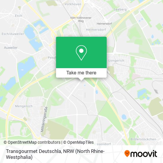 Transgourmet Deutschla map