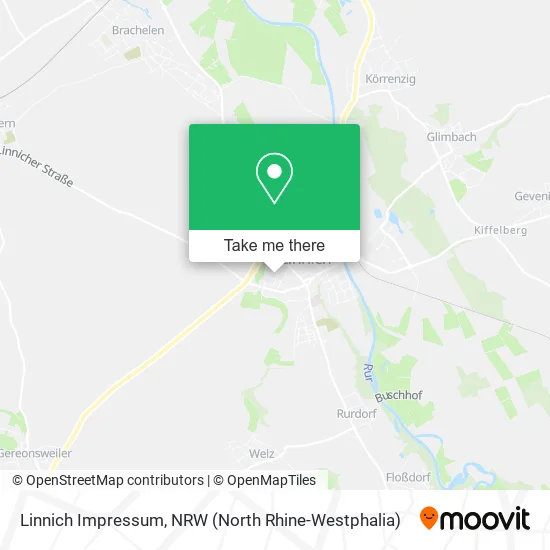 Linnich Impressum map