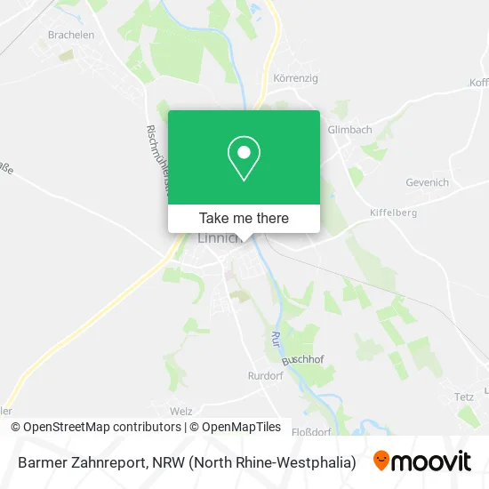 Карта Barmer Zahnreport
