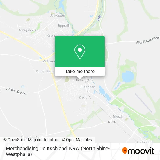 Карта Merchandising Deutschland