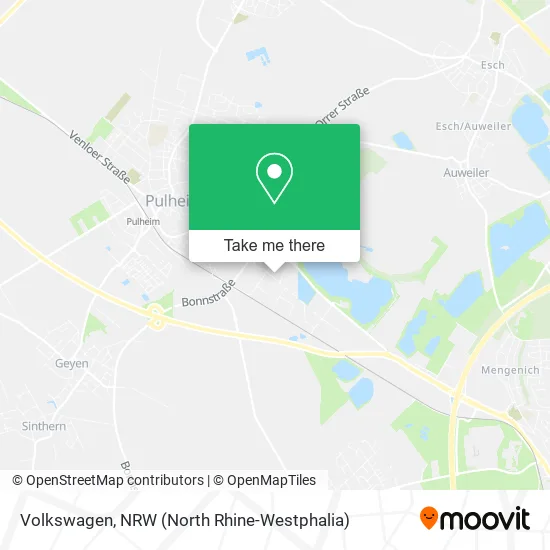 Карта Volkswagen