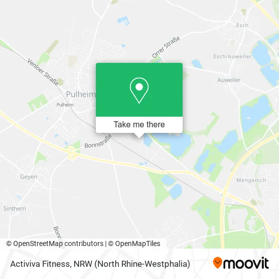 Activiva Fitness map