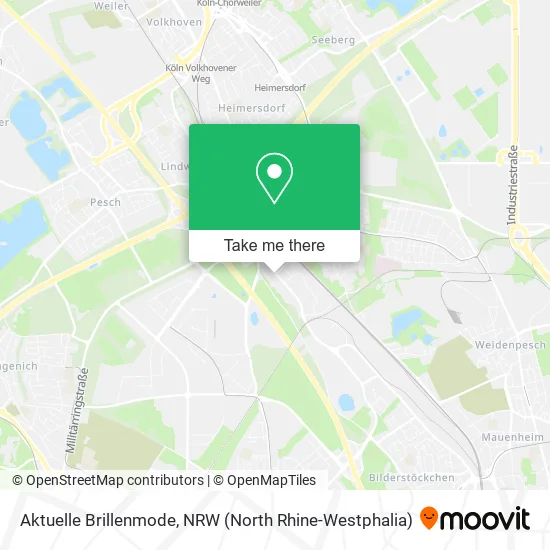 Aktuelle Brillenmode map