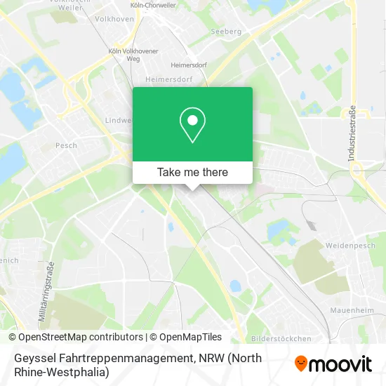 Geyssel Fahrtreppenmanagement map