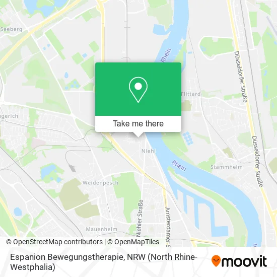 Карта Espanion Bewegungstherapie