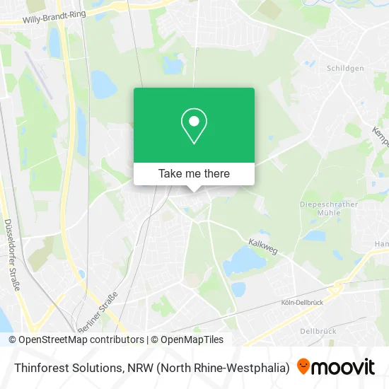 Карта Thinforest Solutions