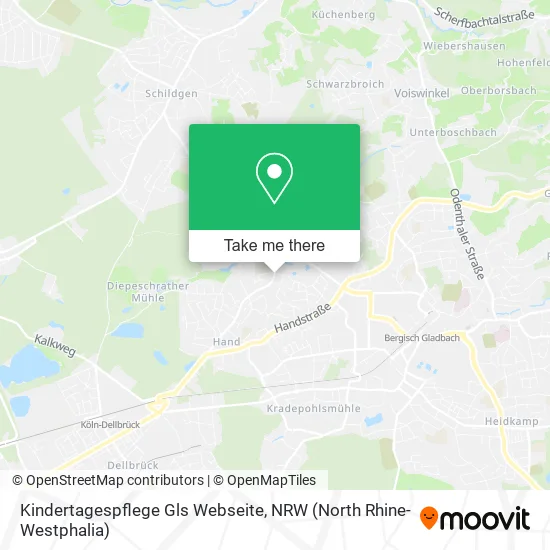 Kindertagespflege Gls Webseite map