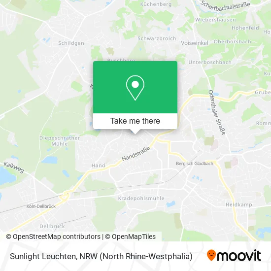 Sunlight Leuchten map