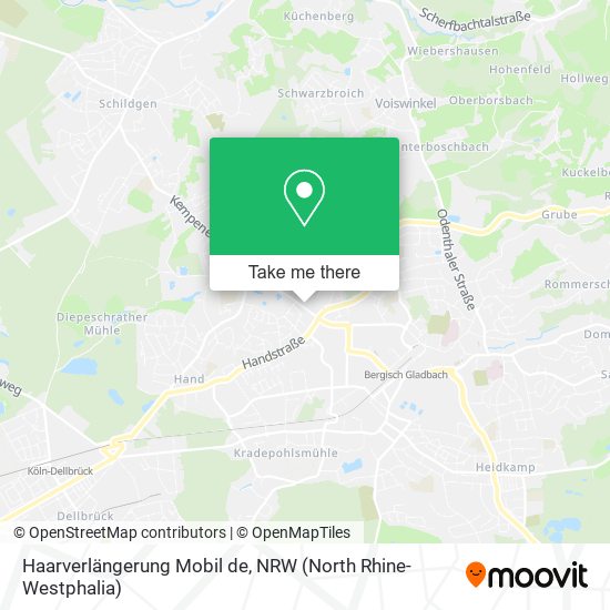 Карта Haarverlängerung Mobil de