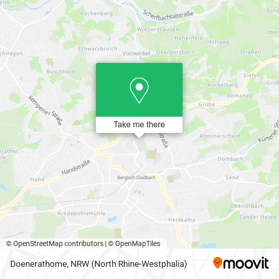 Карта Doenerathome