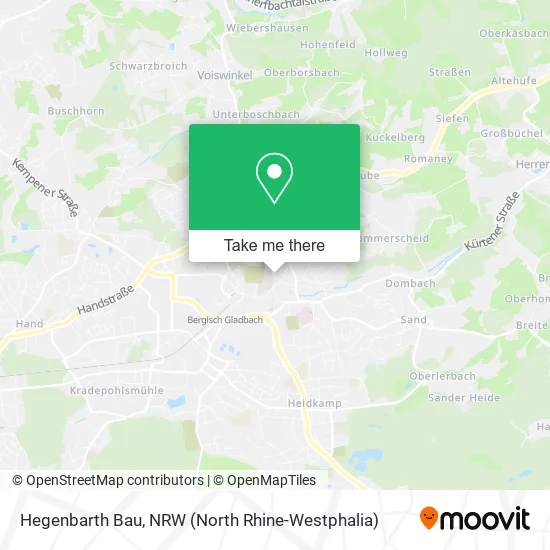 Карта Hegenbarth Bau