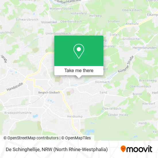 Карта De Schinghellije
