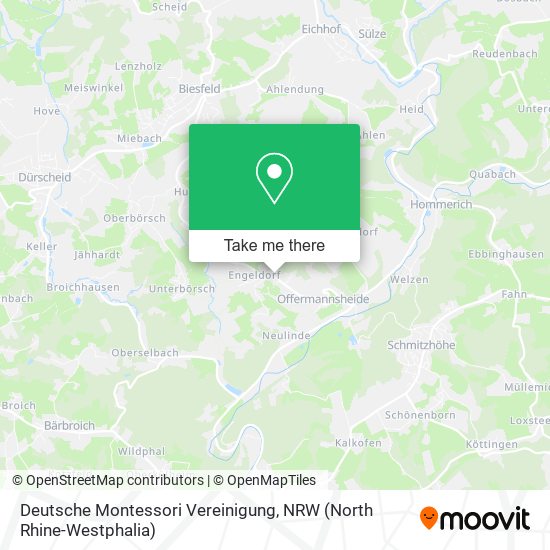 Deutsche Montessori Vereinigung map
