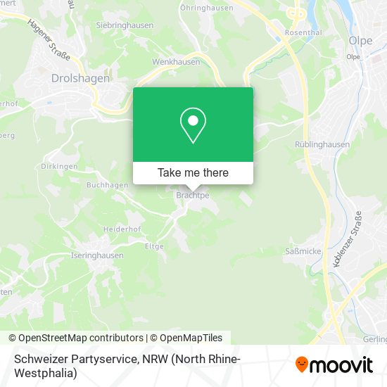 Schweizer Partyservice map