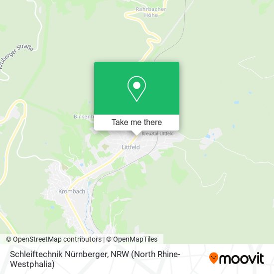 Schleiftechnik Nürnberger map