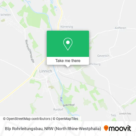 Карта Blp Rohrleitungsbau