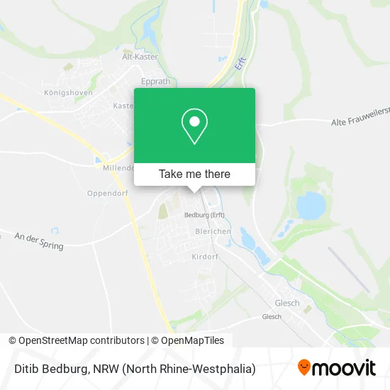 Карта Ditib Bedburg