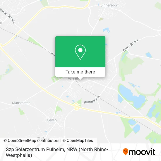 Szp Solarzentrum Pulheim map