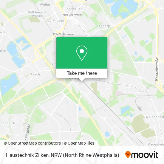 Карта Haustechnik Zilken