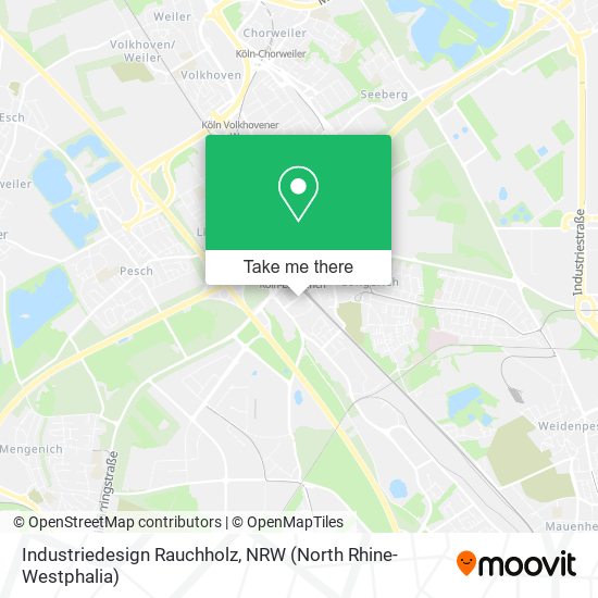 Industriedesign Rauchholz map
