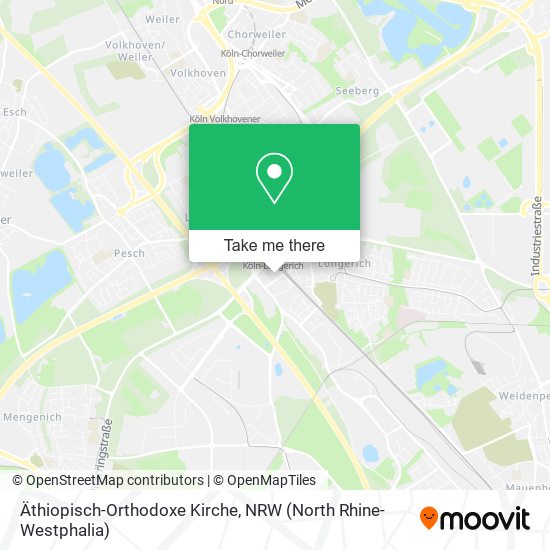 Äthiopisch-Orthodoxe Kirche map
