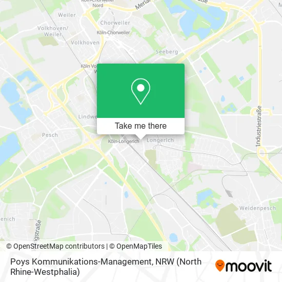 Poys Kommunikations-Management map