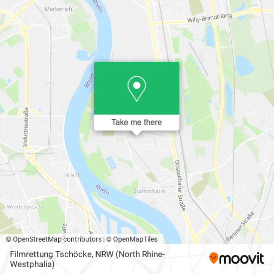 Карта Filmrettung Tschöcke