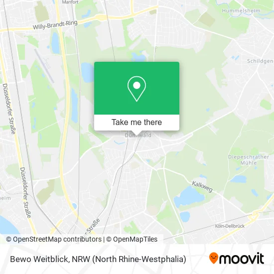 Карта Bewo Weitblick