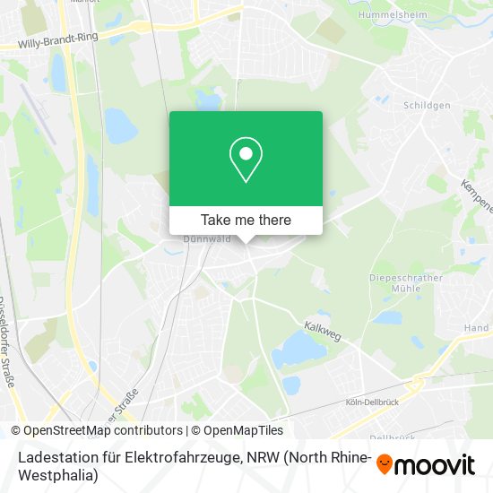 Ladestation für Elektrofahrzeuge map