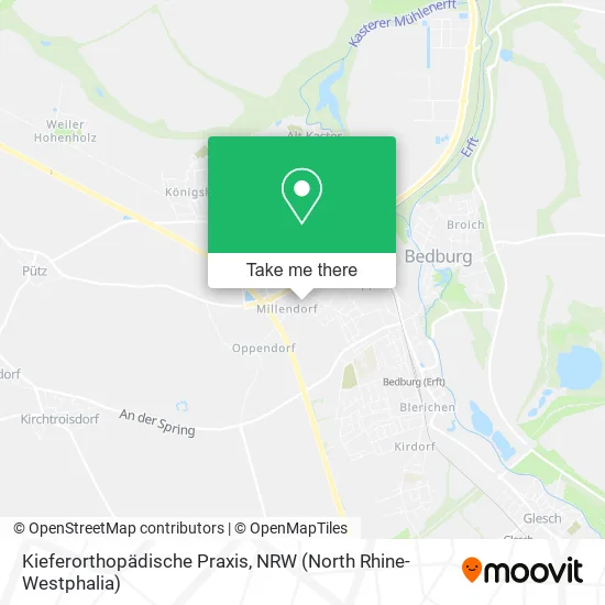 Карта Kieferorthopädische Praxis