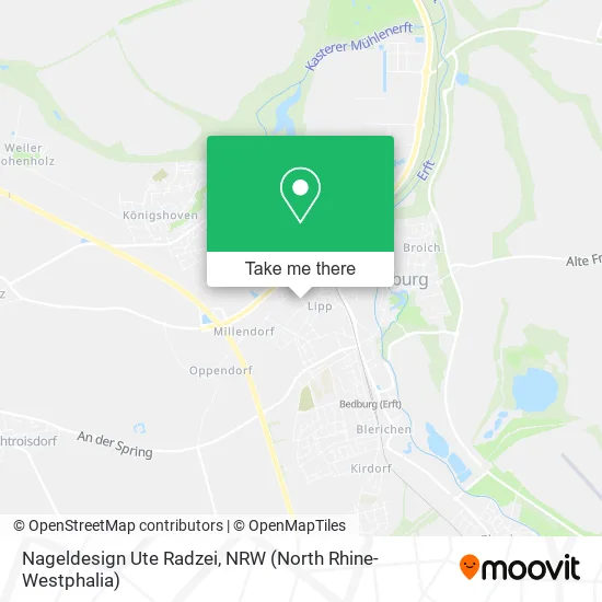 Карта Nageldesign Ute Radzei