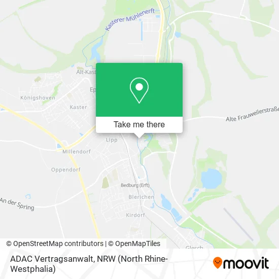 Карта ADAC Vertragsanwalt