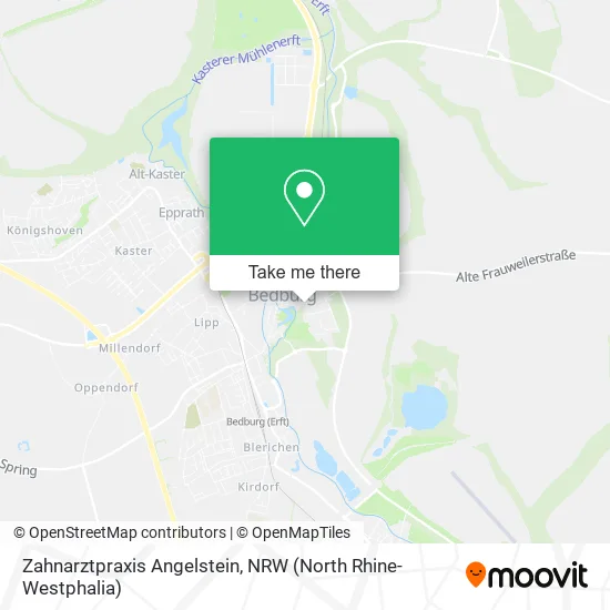 Карта Zahnarztpraxis Angelstein