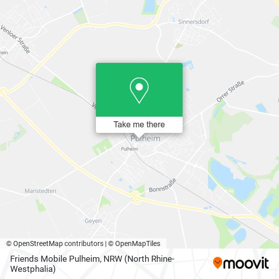Friends Mobile Pulheim map