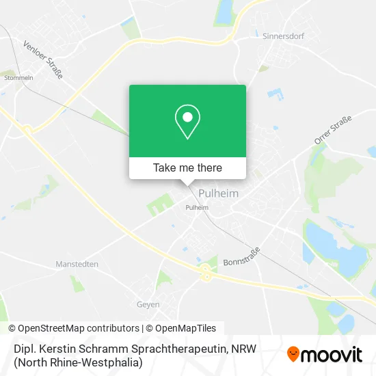 Карта Dipl. Kerstin Schramm Sprachtherapeutin