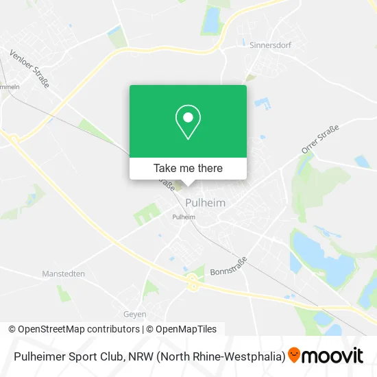 Pulheimer Sport Club map