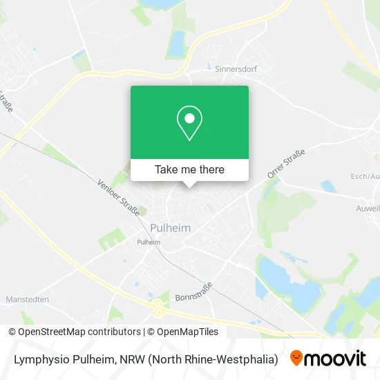 Карта Lymphysio Pulheim