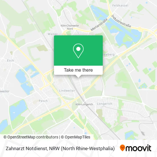 Zahnarzt Notdienst map