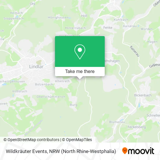 Карта Wildkräuter Events