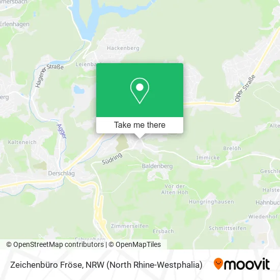 Карта Zeichenbüro Fröse